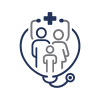 Symbol für Hausärztliche und internistische Leistungen.